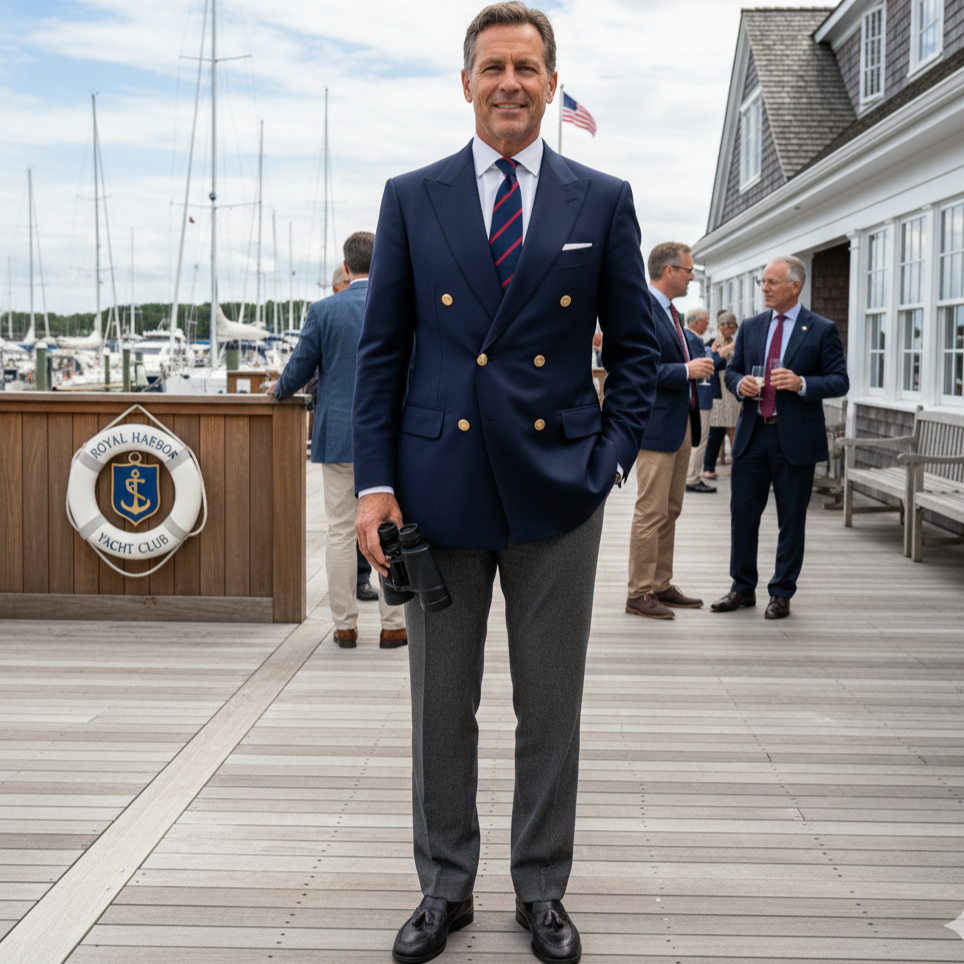 Yacht Club Distinction: Maritime Elegance Meets Corporate Authority