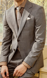 The Intellectual Visionary: Urban Gray Sophistication Suit The Intellectual Visionary: Urban Gray Sophistication Suit