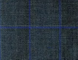 Two Piece Navy Suit with Blue Check Two Piece Navy Suit with Blue Check