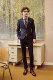 The Academic Achiever: Midnight Blue Power Suit The Academic Achiever: Midnight Blue Power Suit