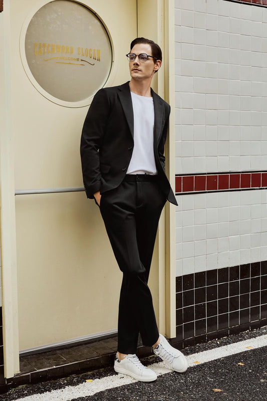Urban Elegance: The Monochrome Maverick