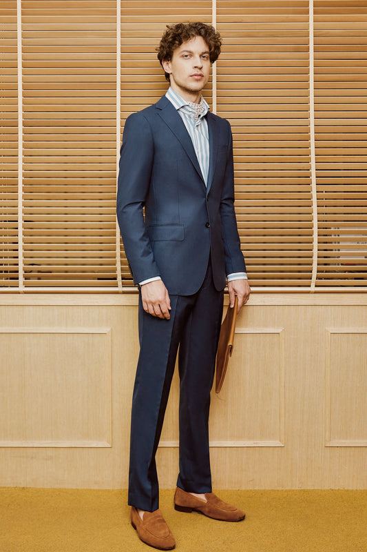 Classic Navy Two-Piece Suit