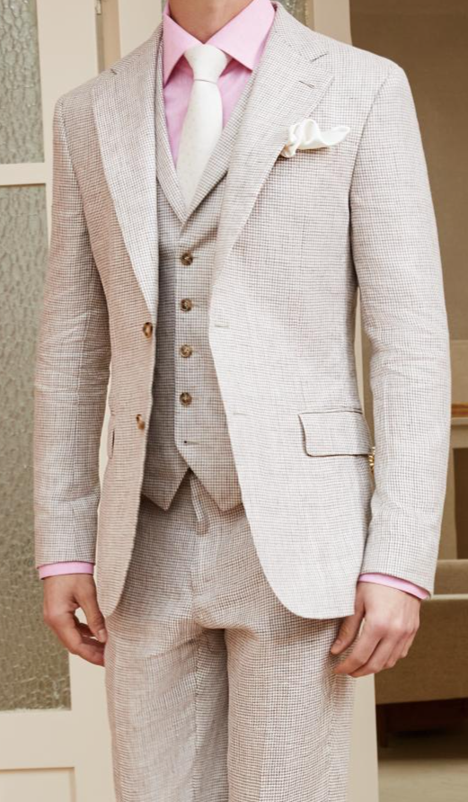 Power Broker Ken-Inspired Business Suit