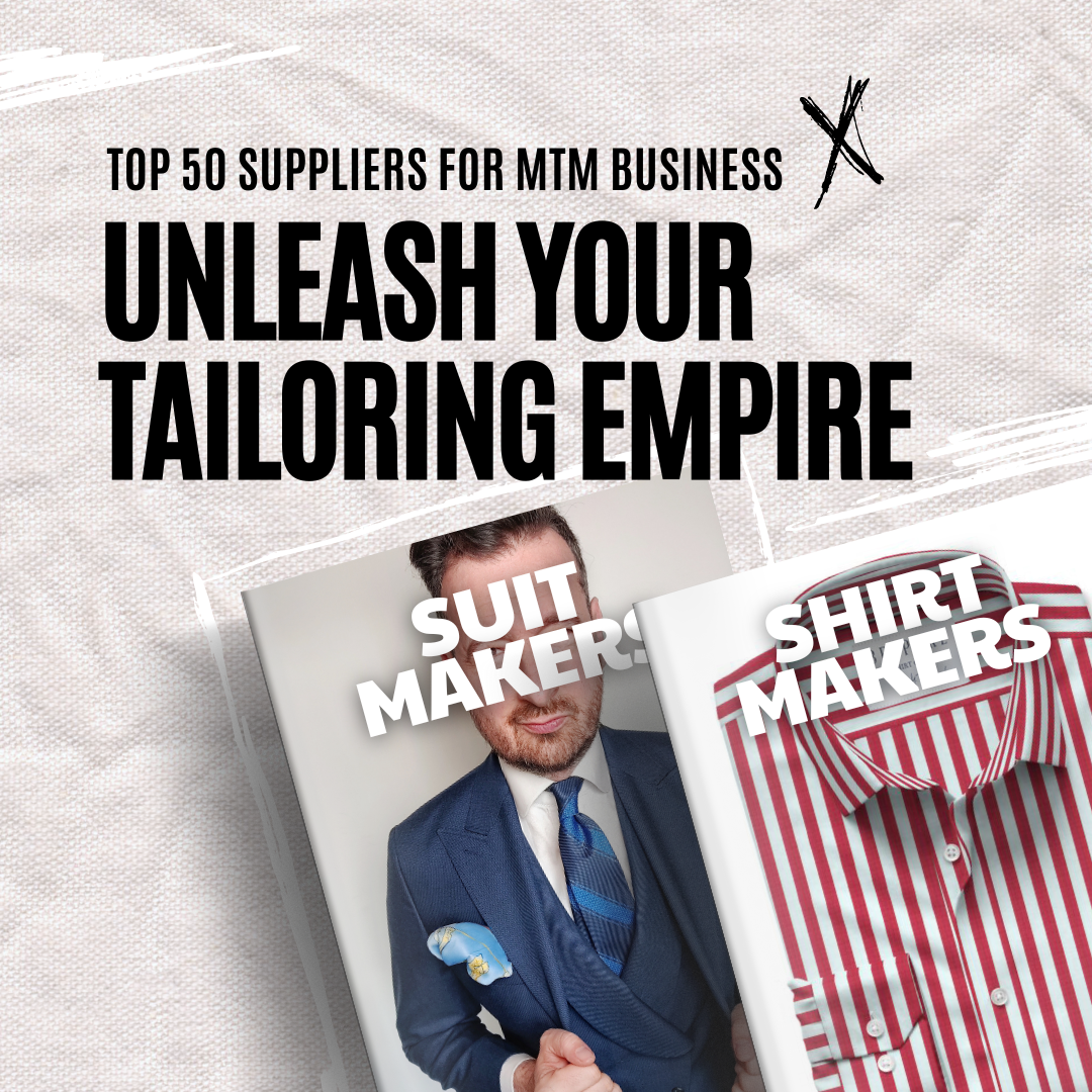 Tailoring Revolutionized - The Ultimate Suppliers List Tailoring Revolutionized - The Ultimate Suppliers List