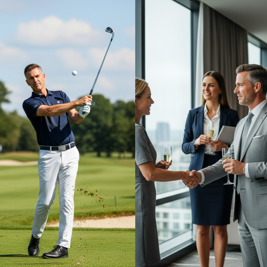 Golf Professional Elegance: Tournament to Corporate Partnership