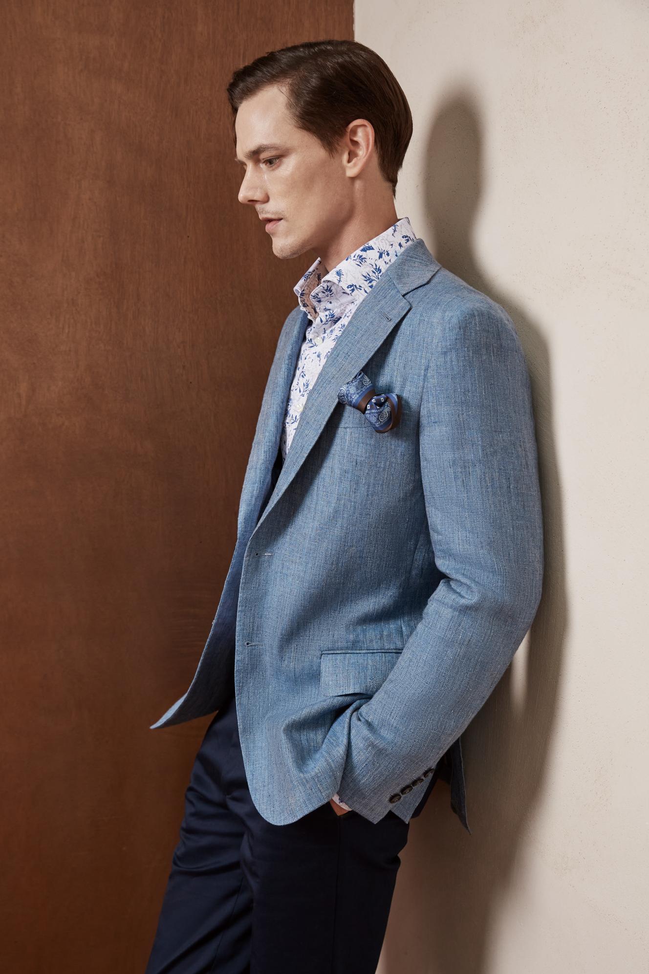 Baby Blue Custom Sport Coat