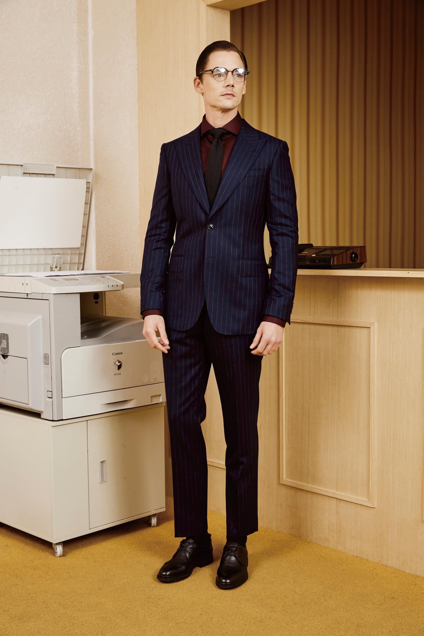 Nocturne Stripes: The Executive's Edge