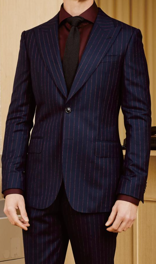 Nocturne Stripes: The Executive's Edge