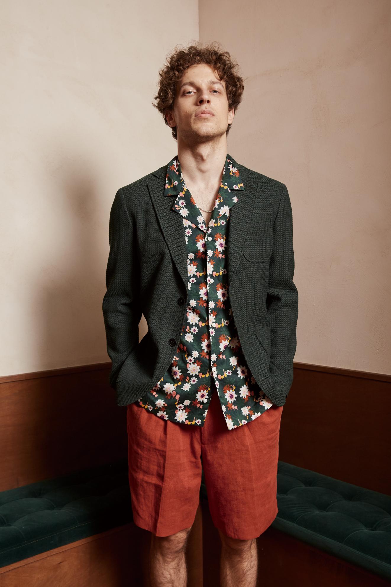 The Emerald Textured Blazer