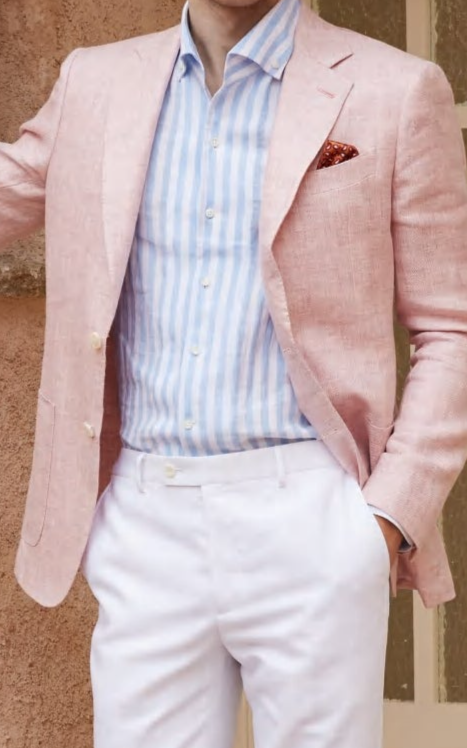 Retro-Chic Blush Pink Blazer