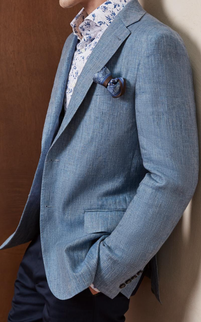 Baby Blue Custom Sport Coat
