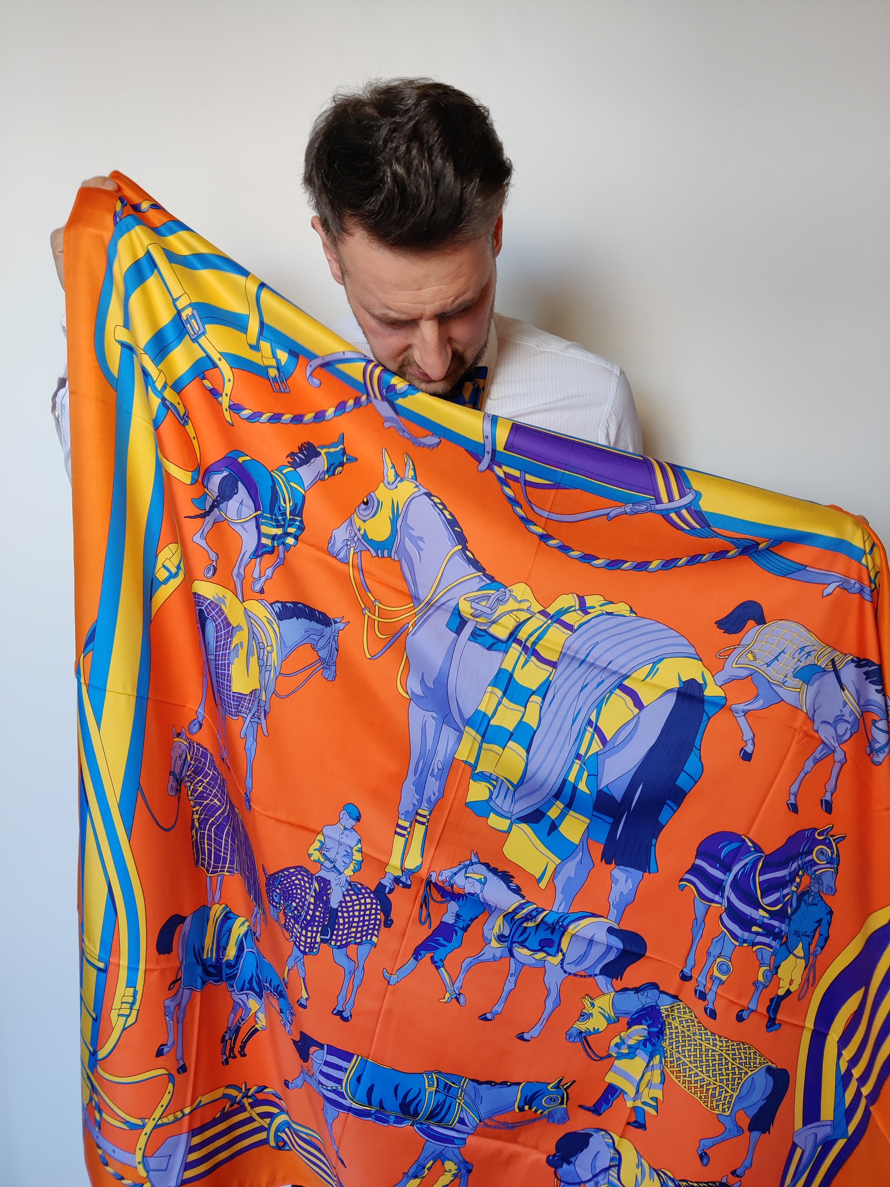 Women Italian Silk Scarves in a Gift Box