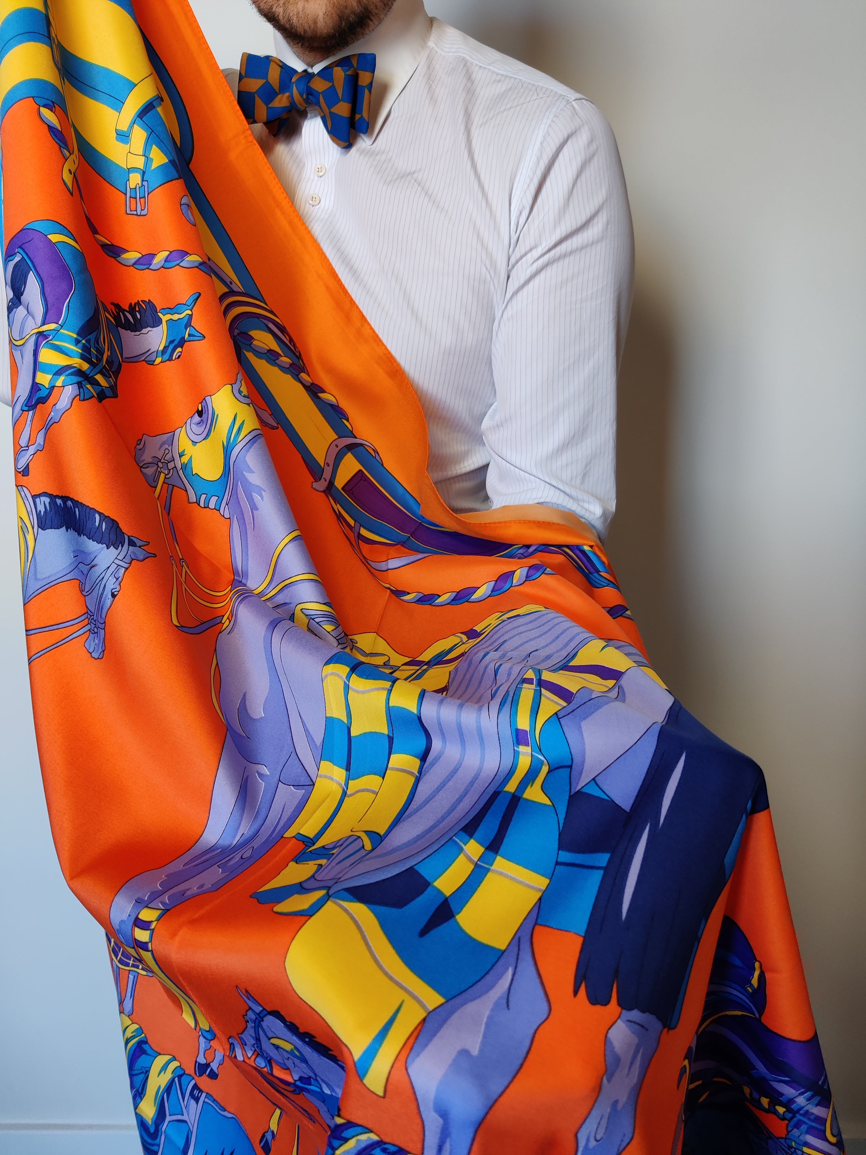 Women Italian Silk Scarves in a Gift Box