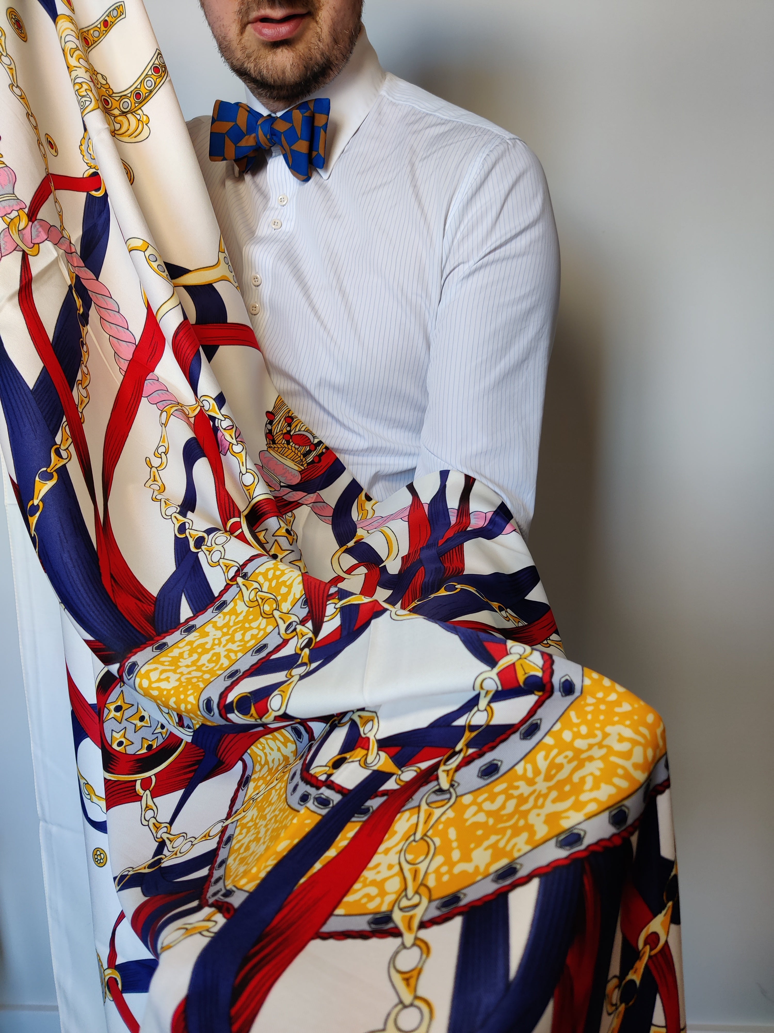 Women Italian Silk Scarves in a Gift Box