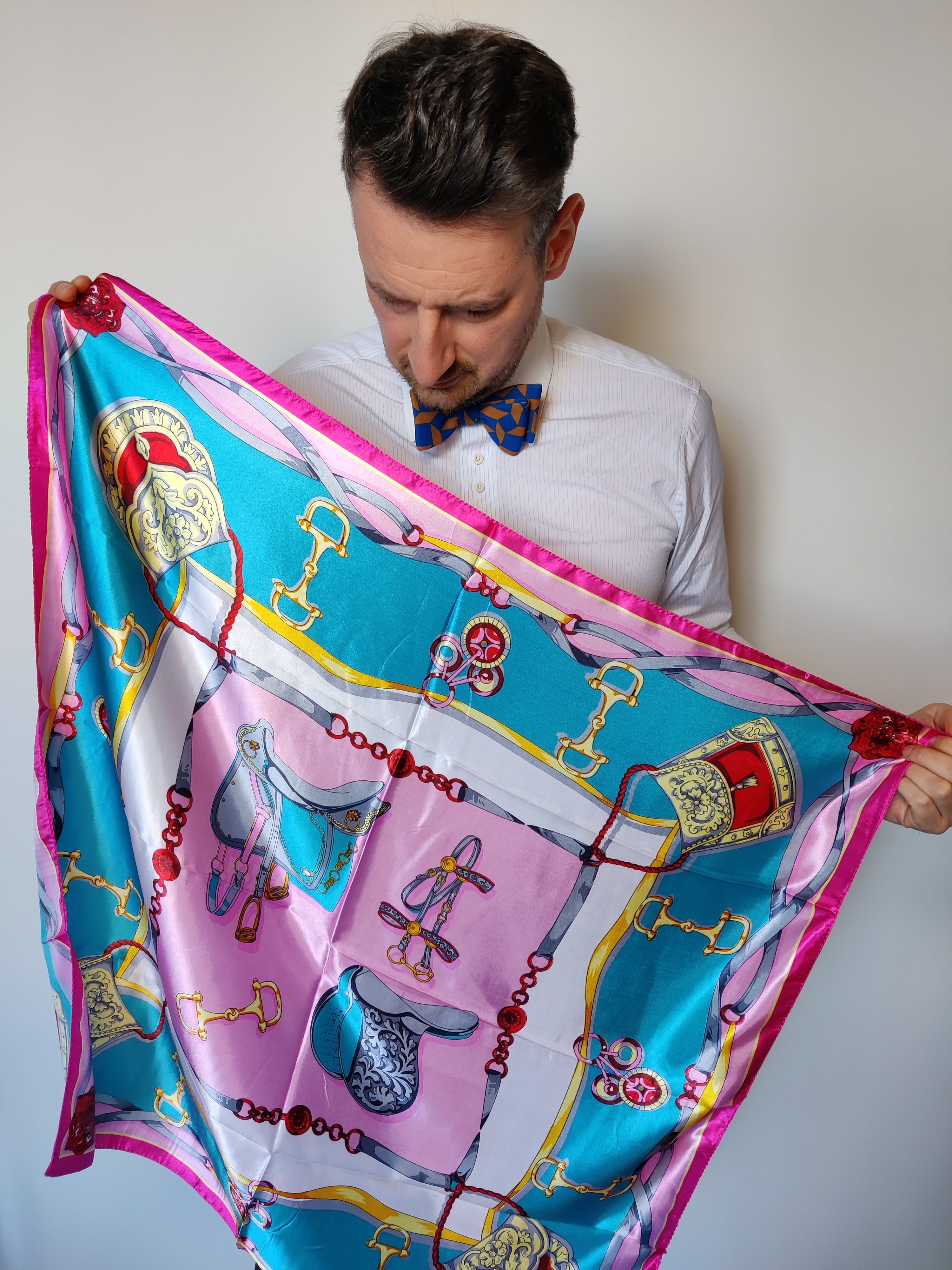 Women Italian Silk Scarves in a Gift Box