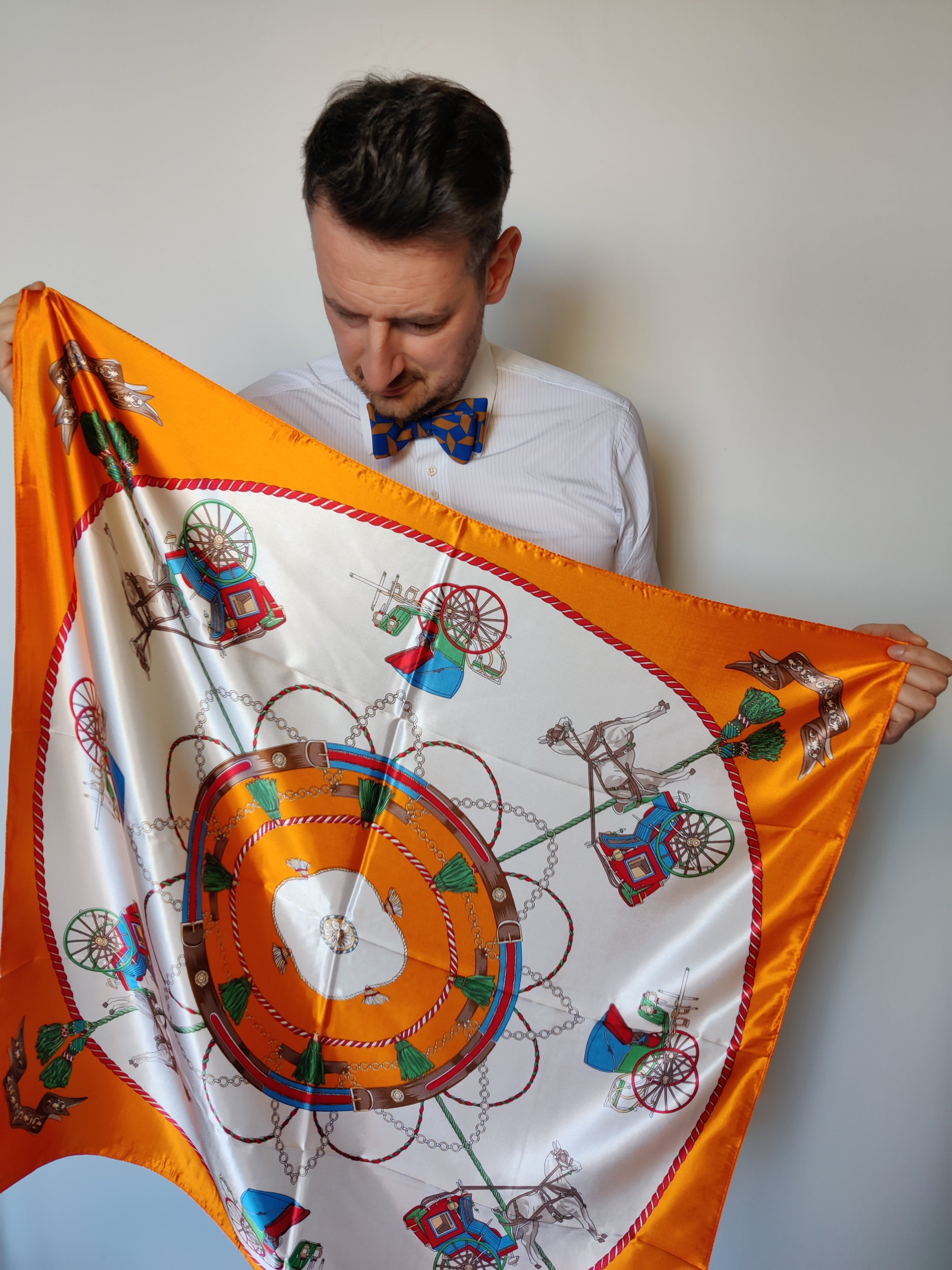 Women Italian Silk Scarves in a Gift Box