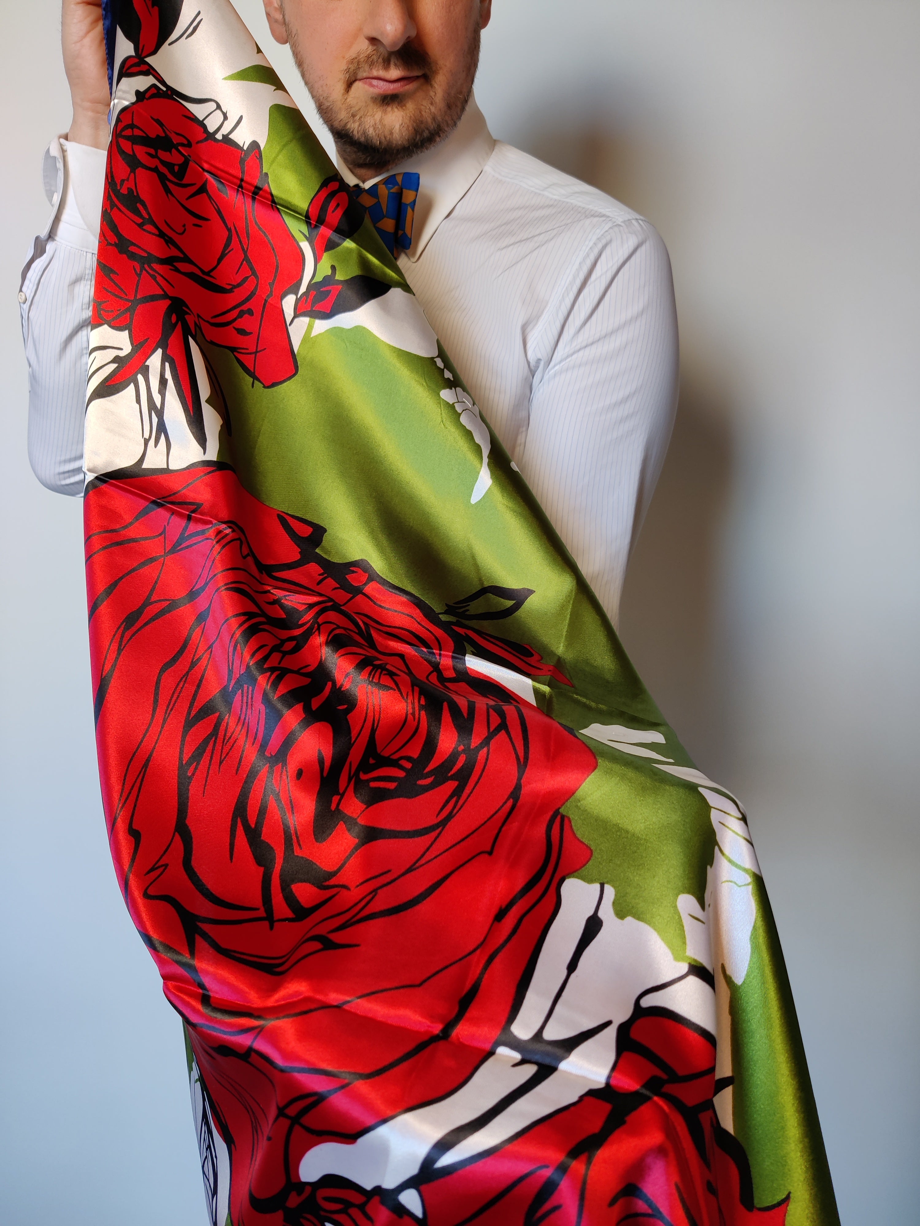 Women Italian Silk Scarves in a Gift Box