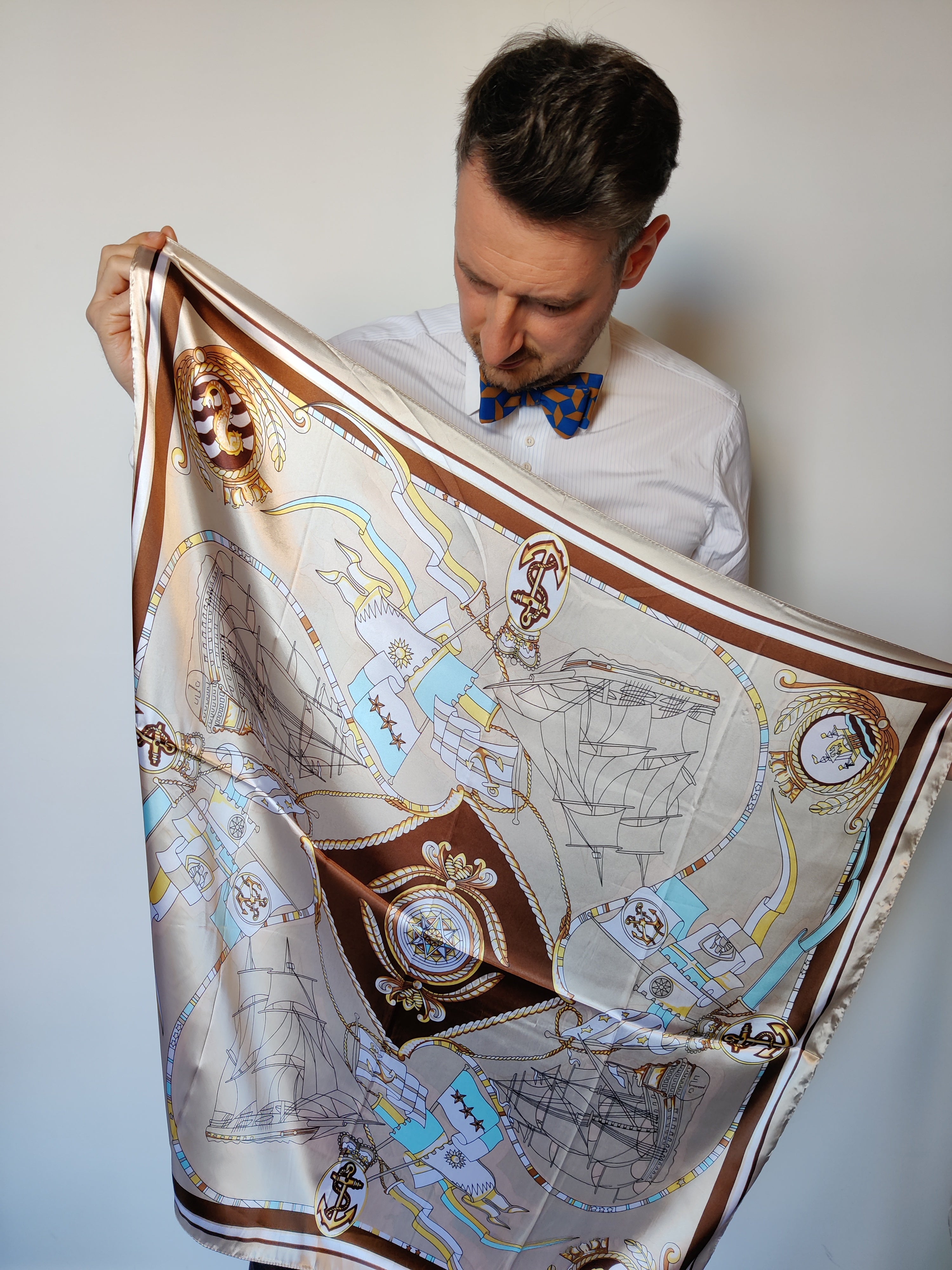 Women Italian Silk Scarves in a Gift Box