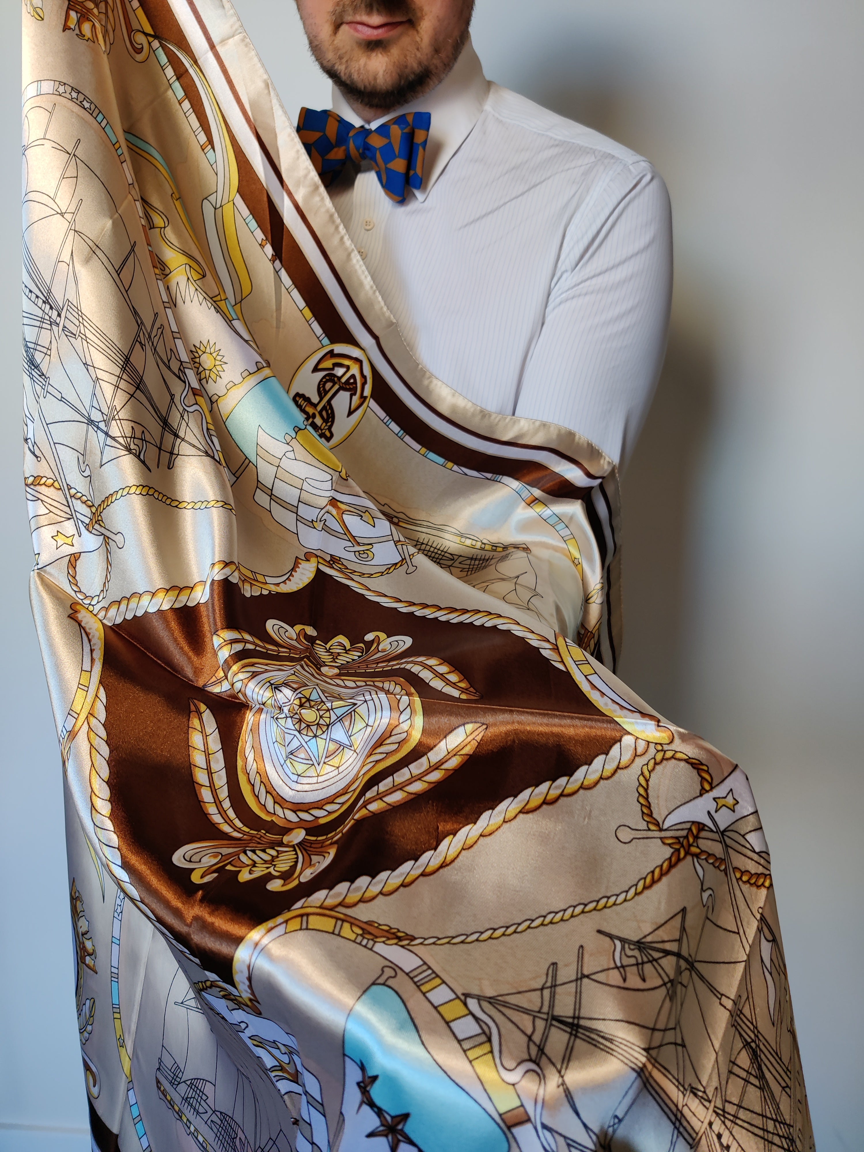 Women Italian Silk Scarves in a Gift Box
