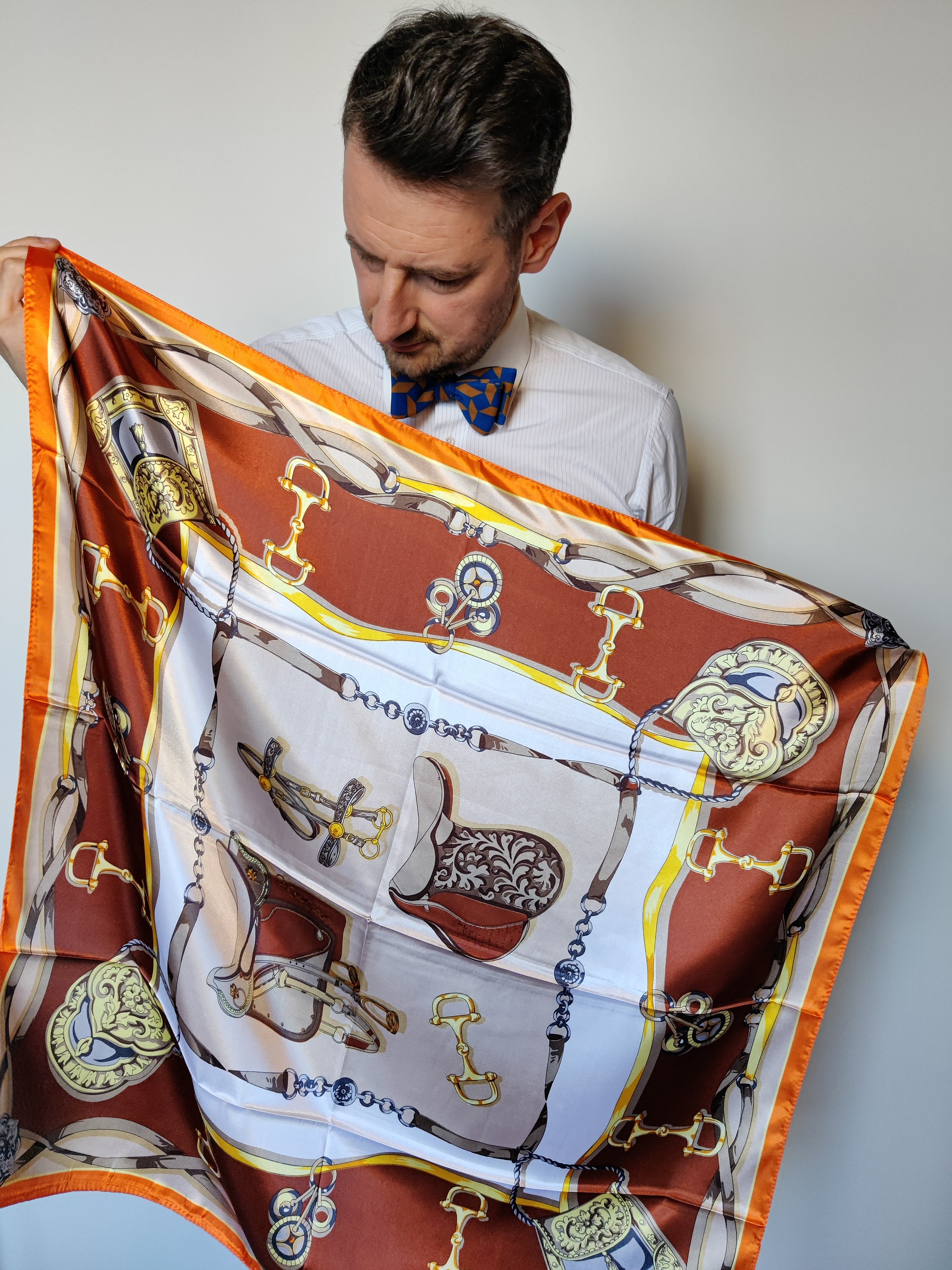 Women Italian Silk Scarves in a Gift Box