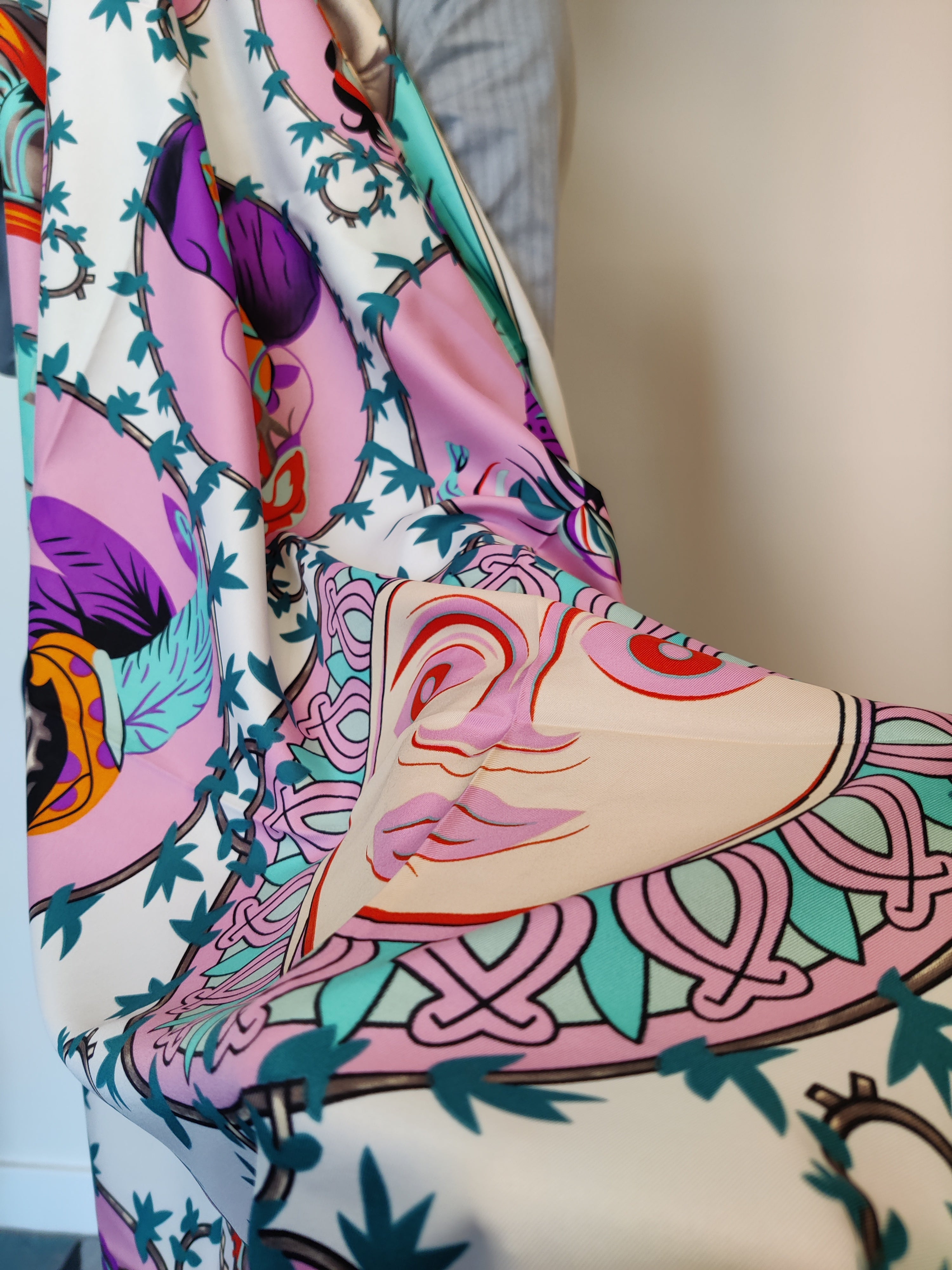 Women Italian Silk Scarves in a Gift Box