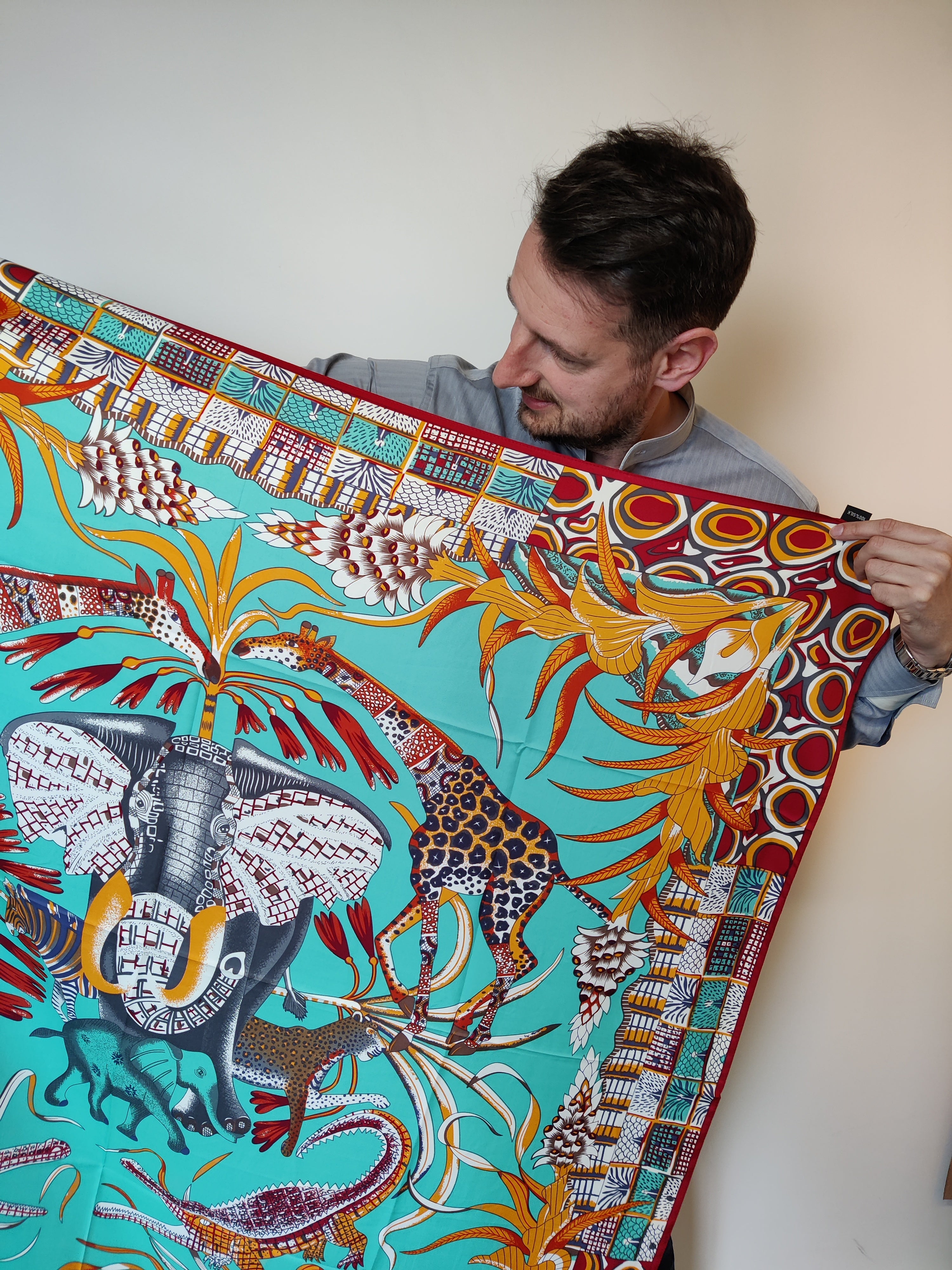 Women Italian Silk Scarves in a Gift Box