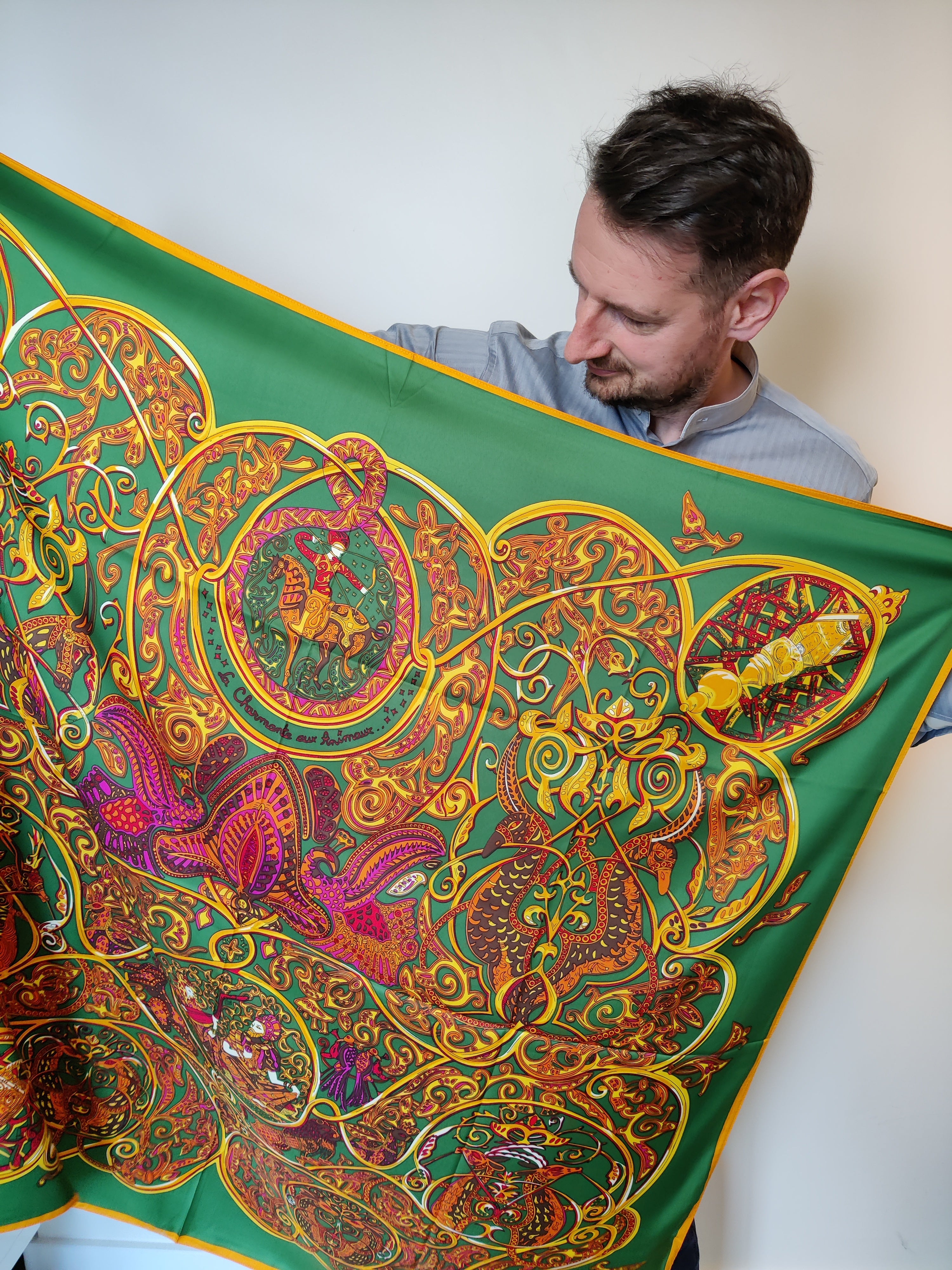 Women Italian Silk Scarves in a Gift Box