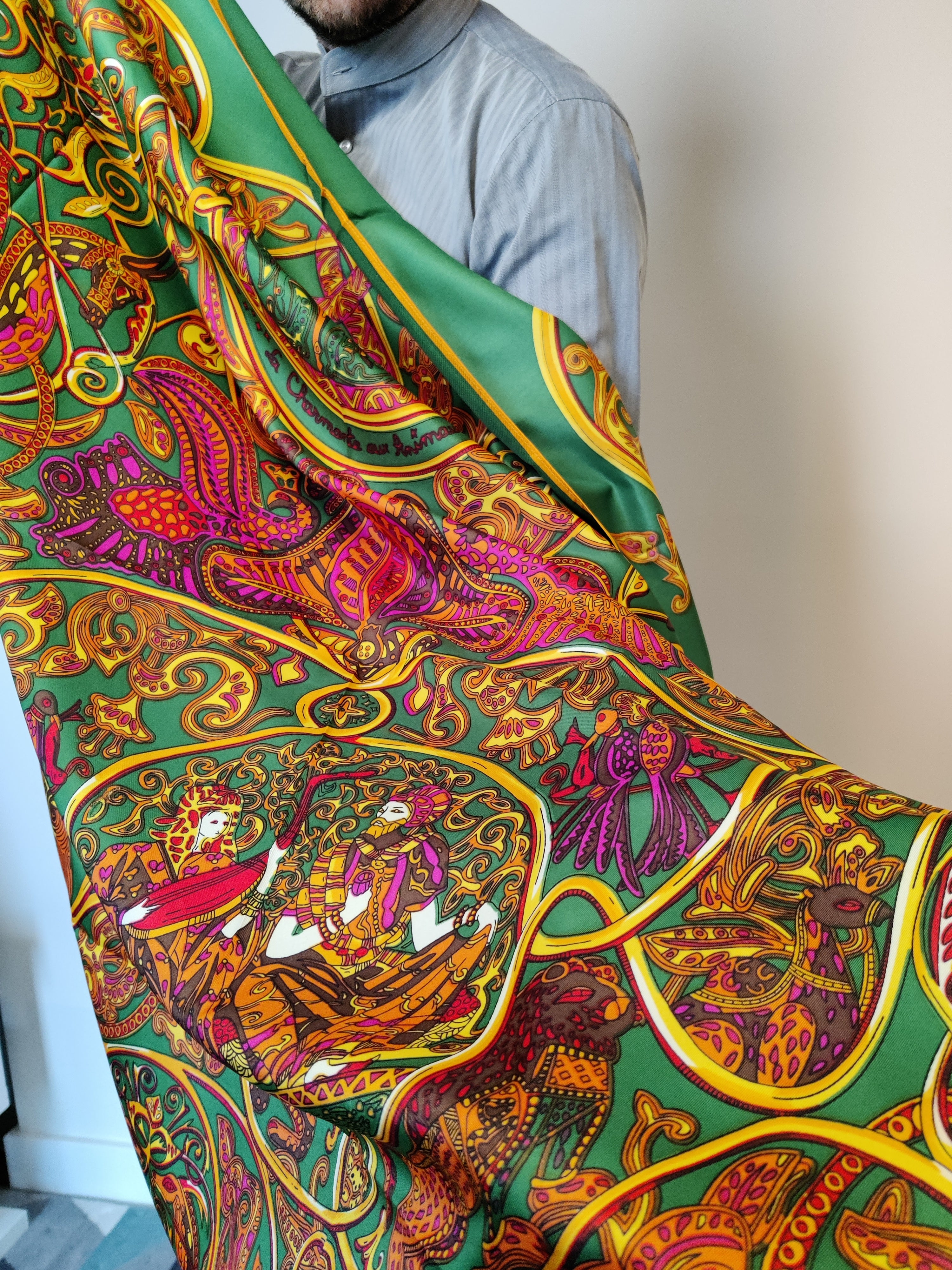 Women Italian Silk Scarves in a Gift Box