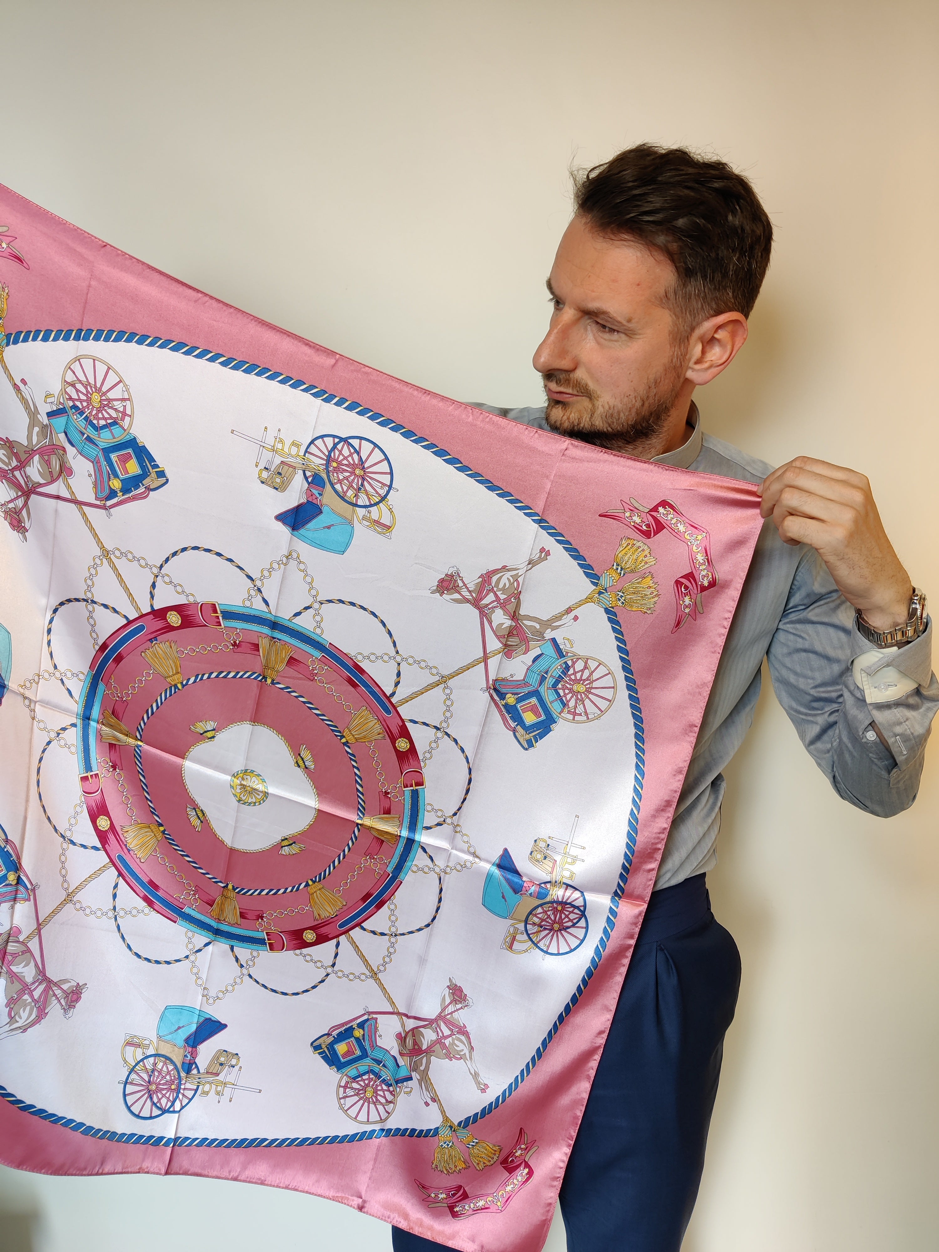 Women Italian Silk Scarves in a Gift Box