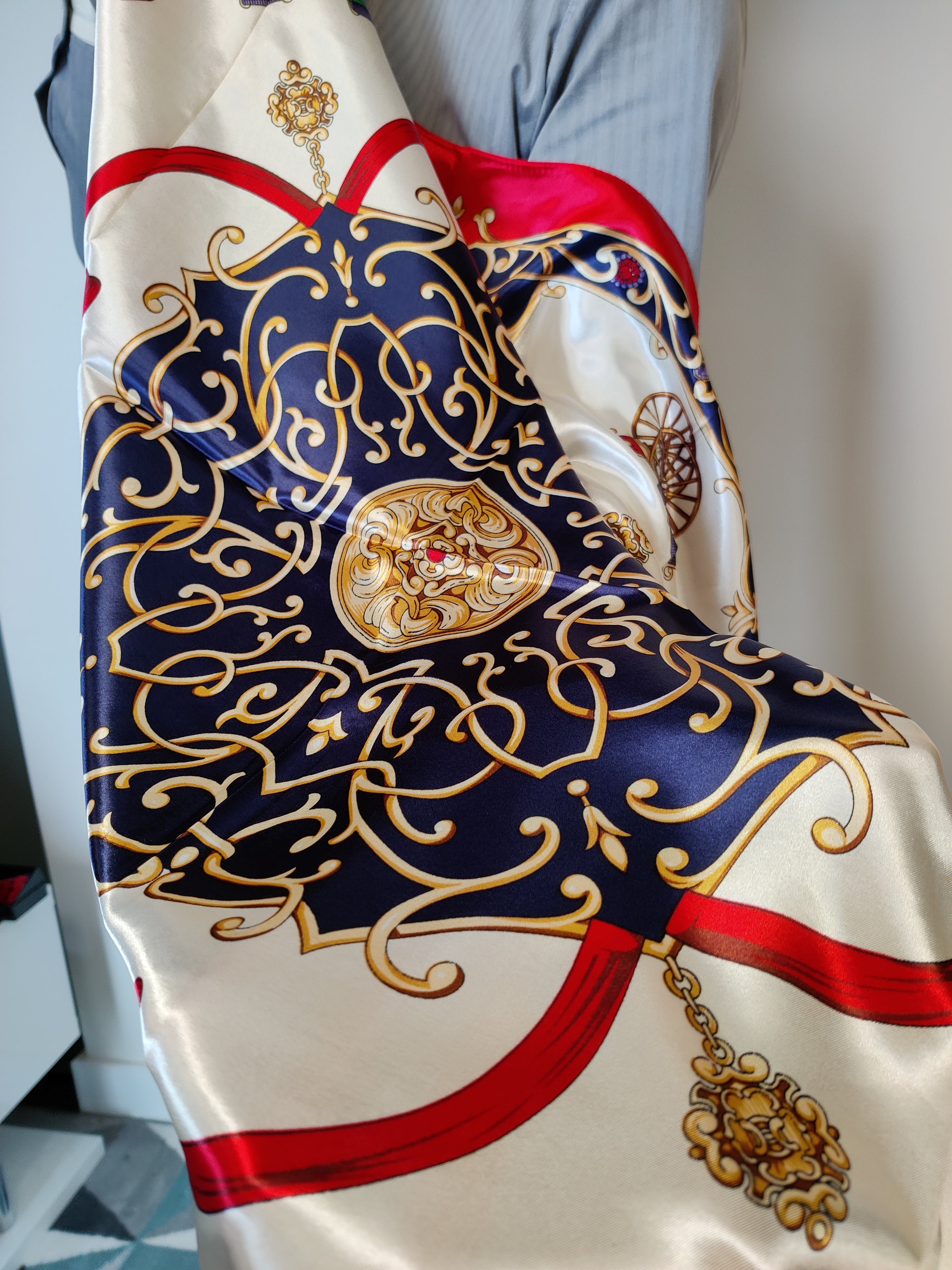 Women Italian Silk Scarves in a Gift Box