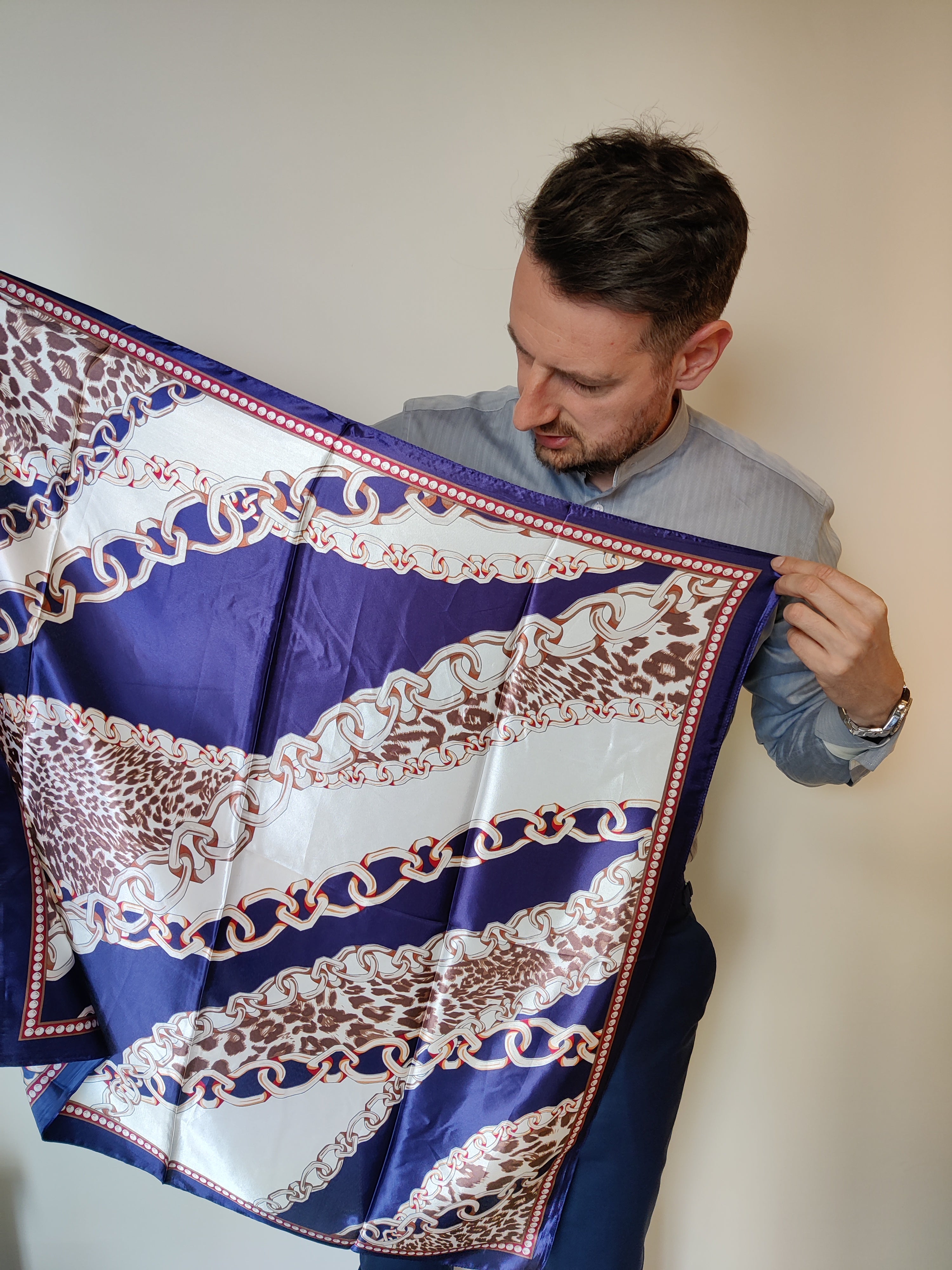 Women Italian Silk Scarves in a Gift Box