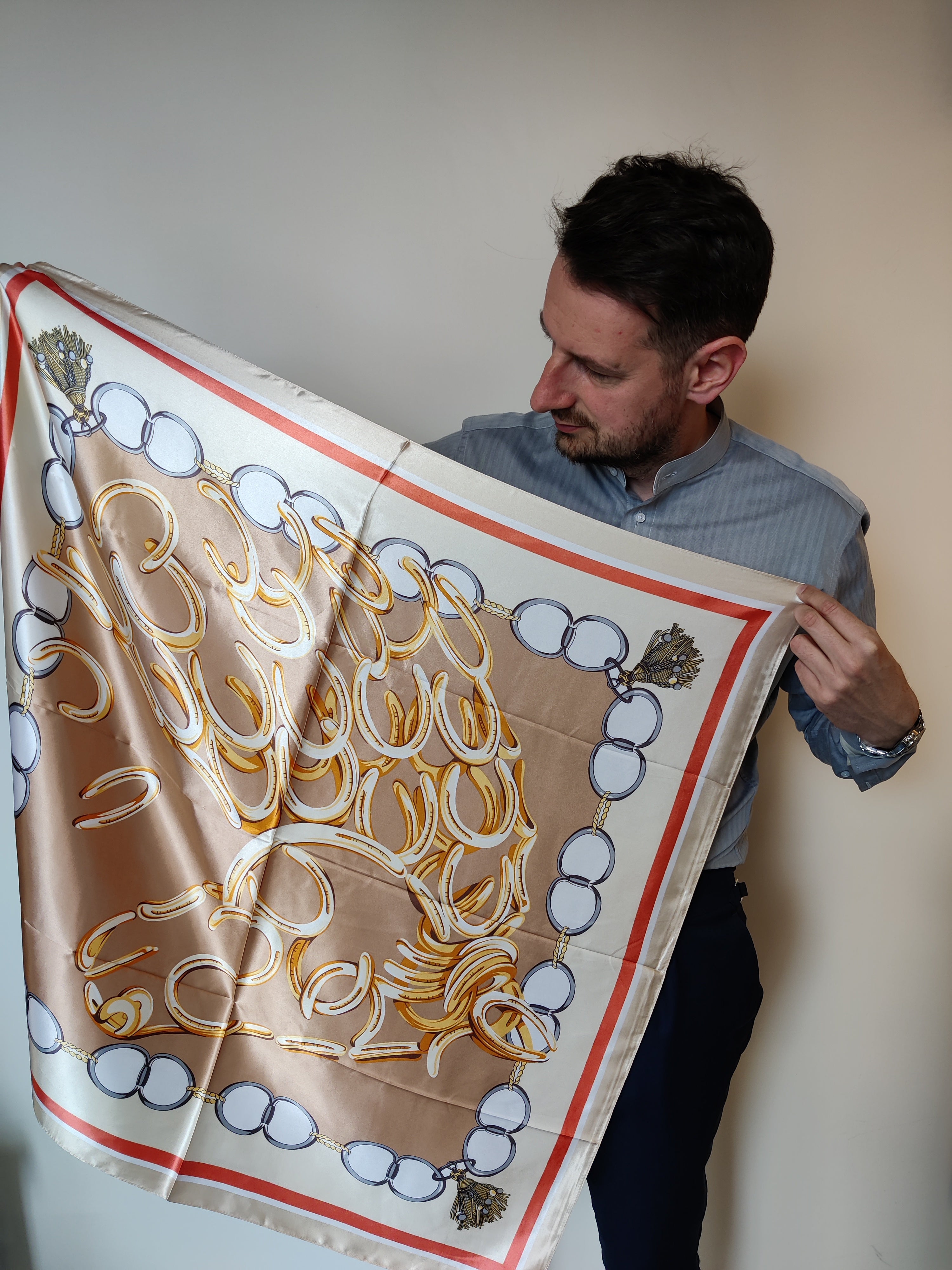 Women Italian Silk Scarves in a Gift Box