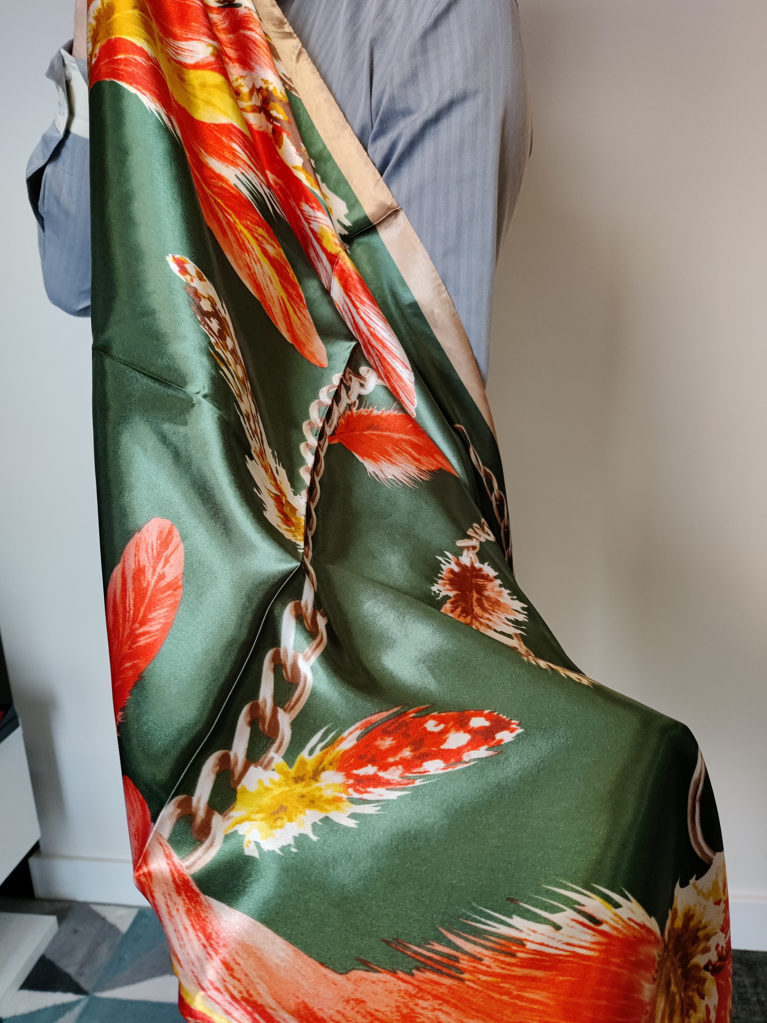 Women Italian Silk Scarves in a Gift Box