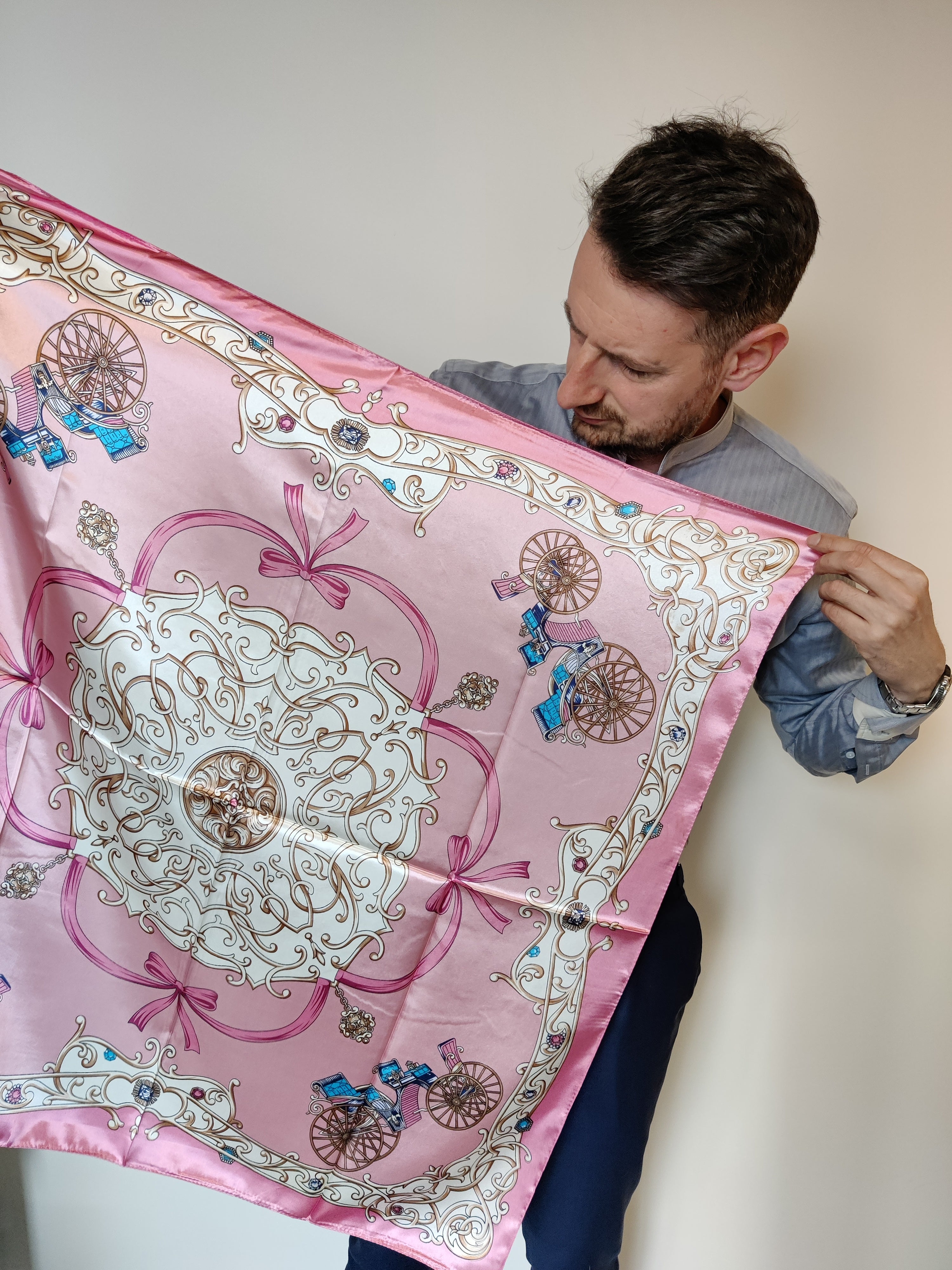 Women Italian Silk Scarves in a Gift Box