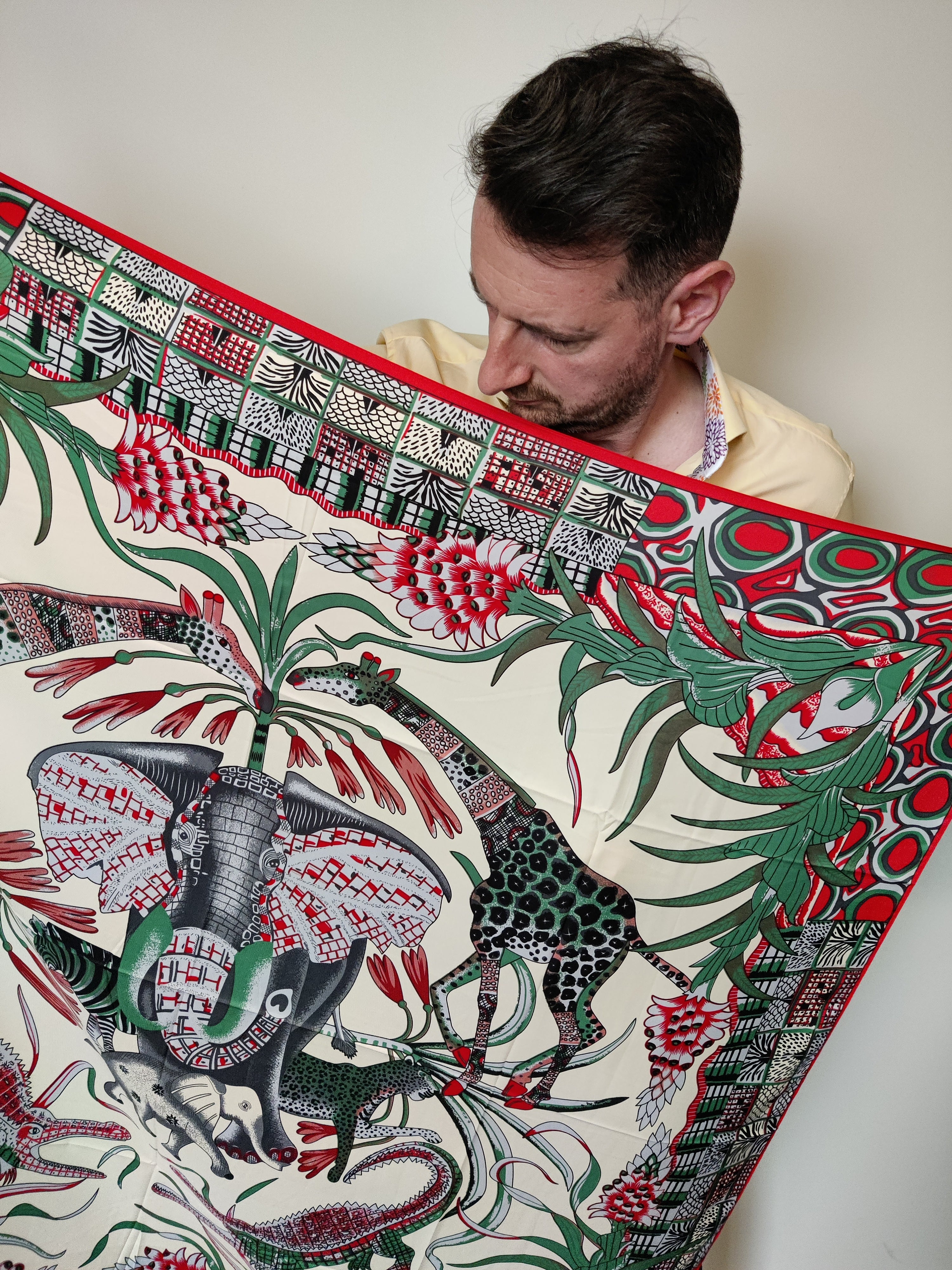 Women Italian Silk Scarves in a Gift Box