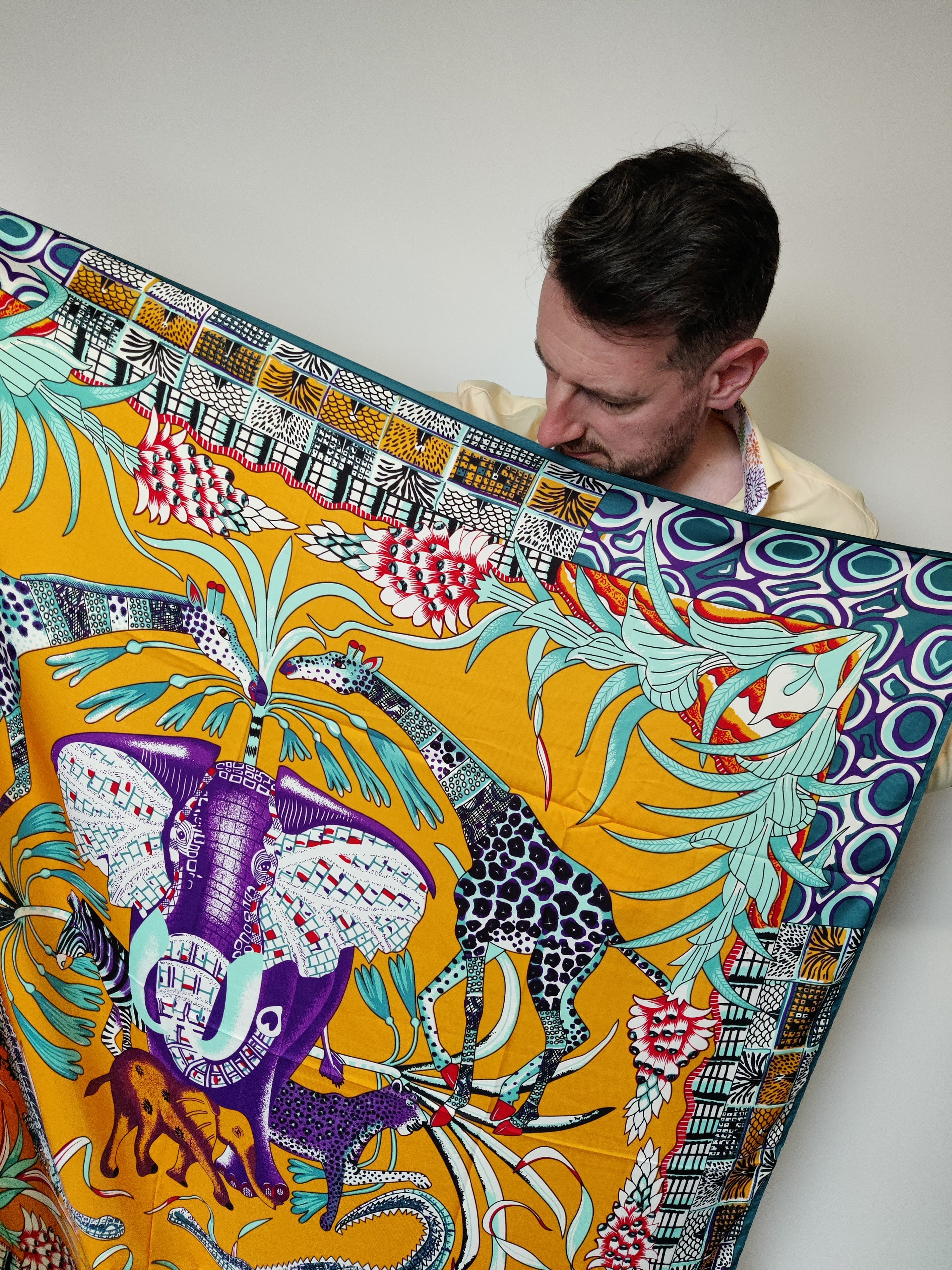 Women Italian Silk Scarves in a Gift Box