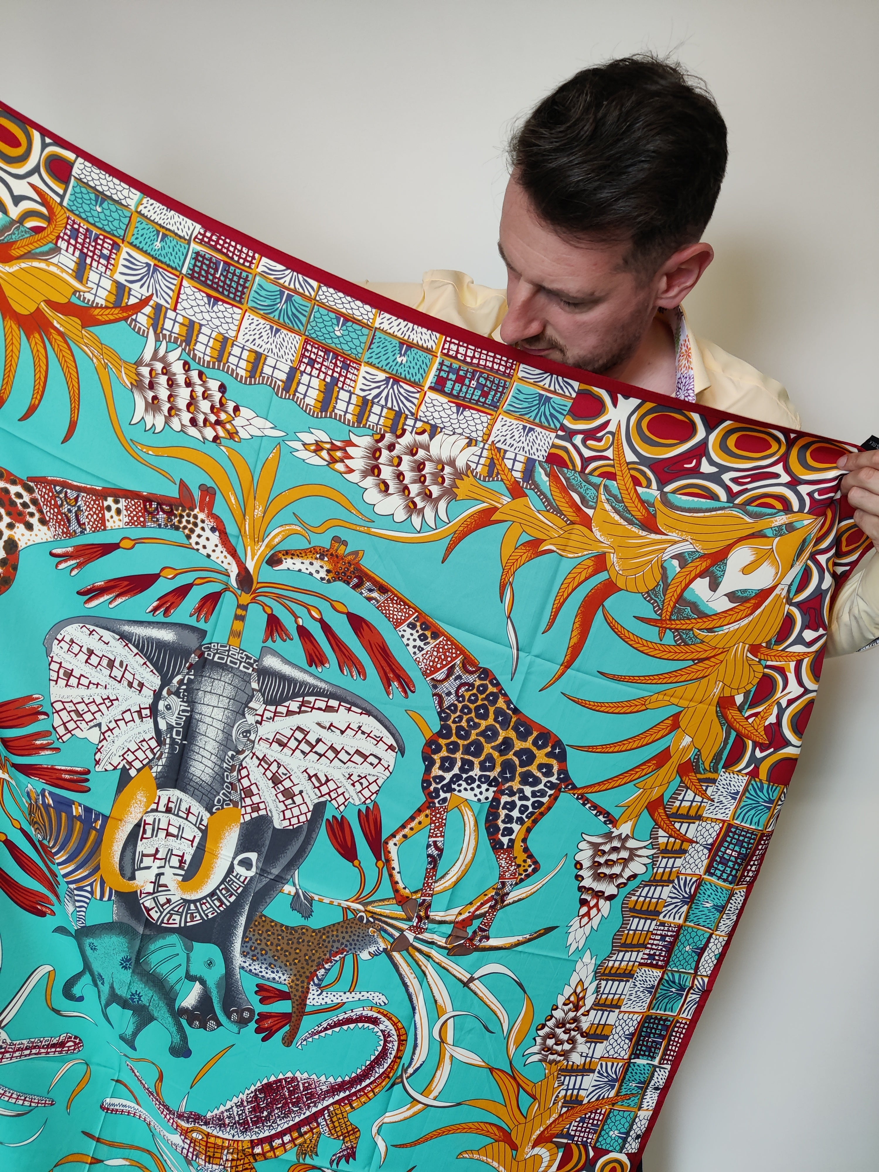 Women Italian Silk Scarves in a Gift Box