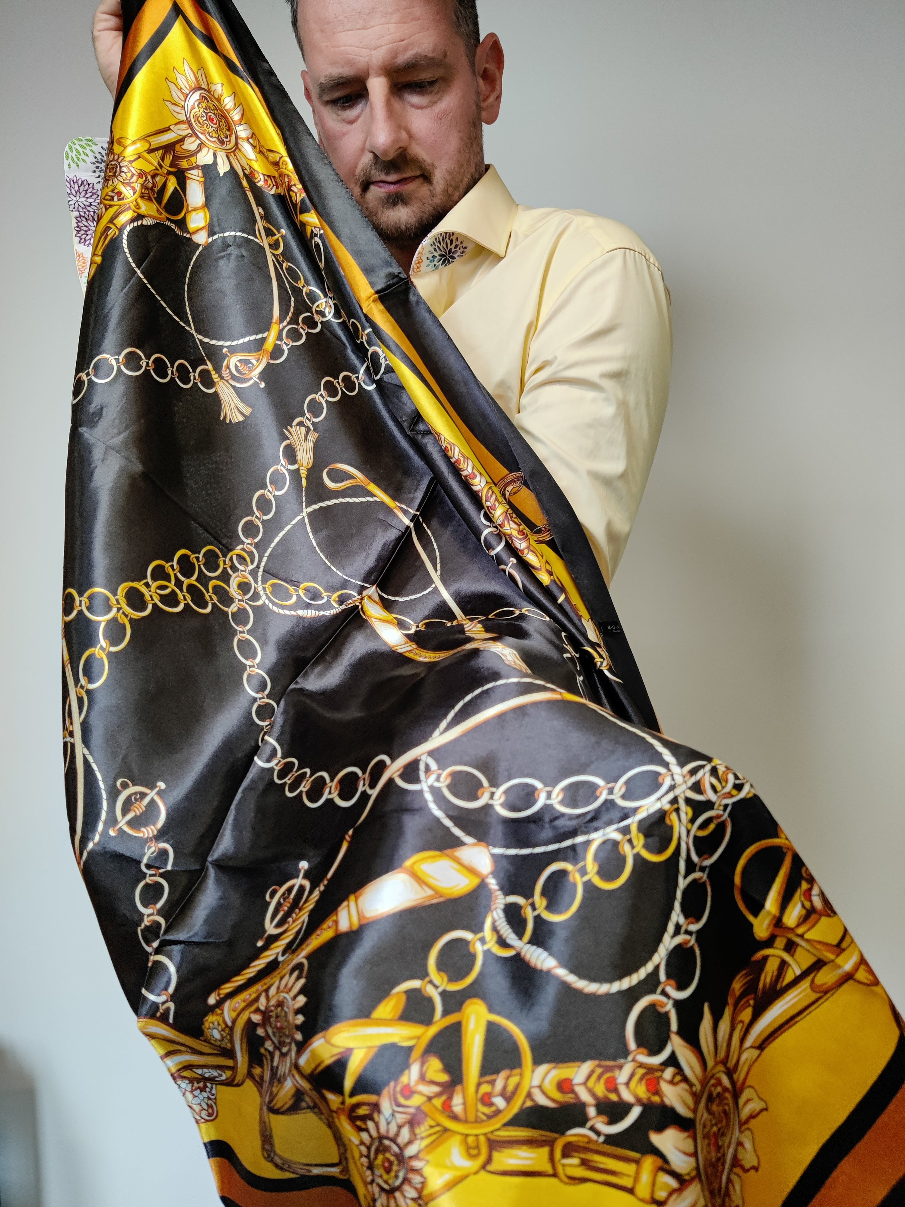 Women Italian Silk Scarves in a Gift Box