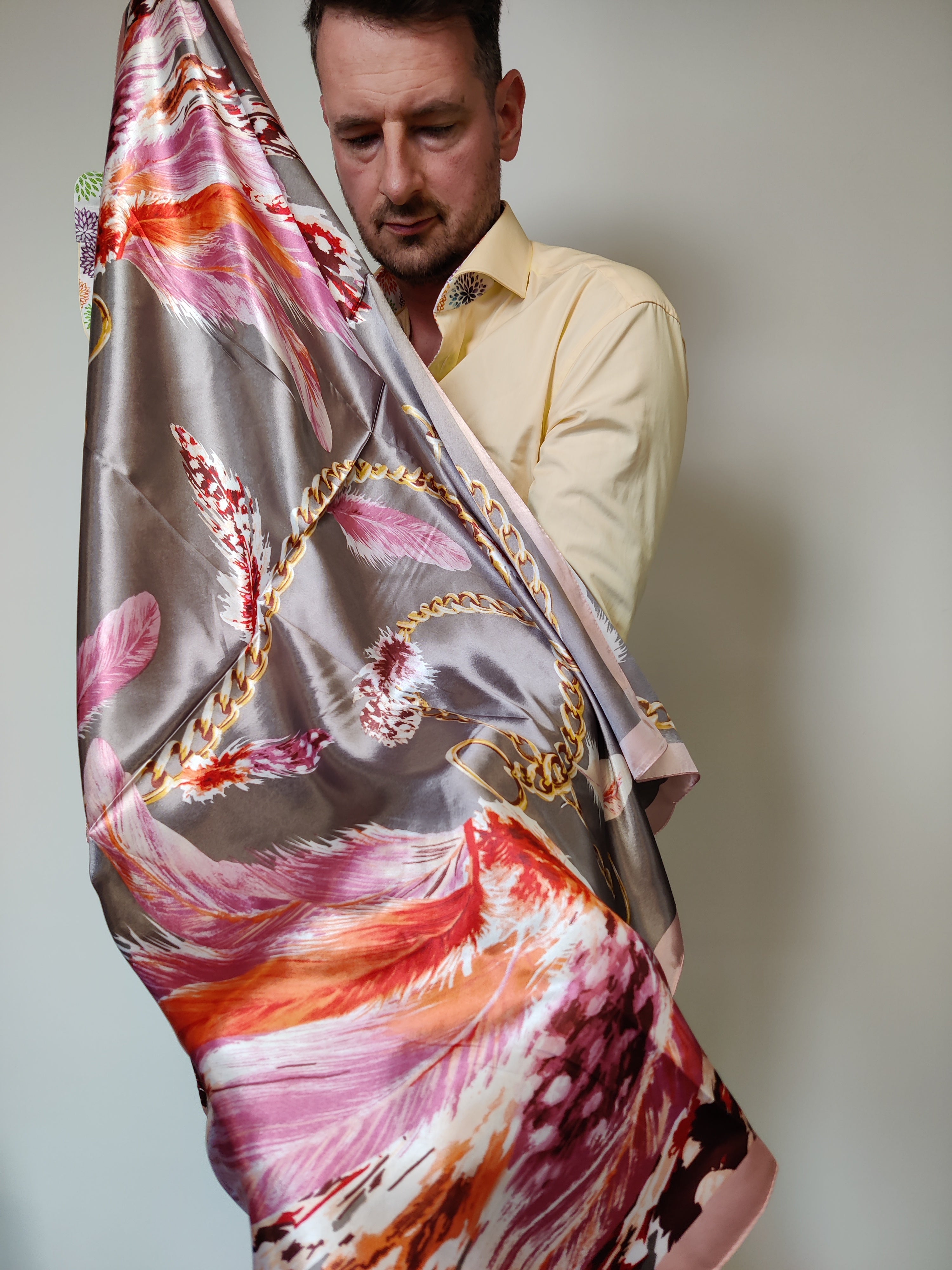 Women Italian Silk Scarves in a Gift Box