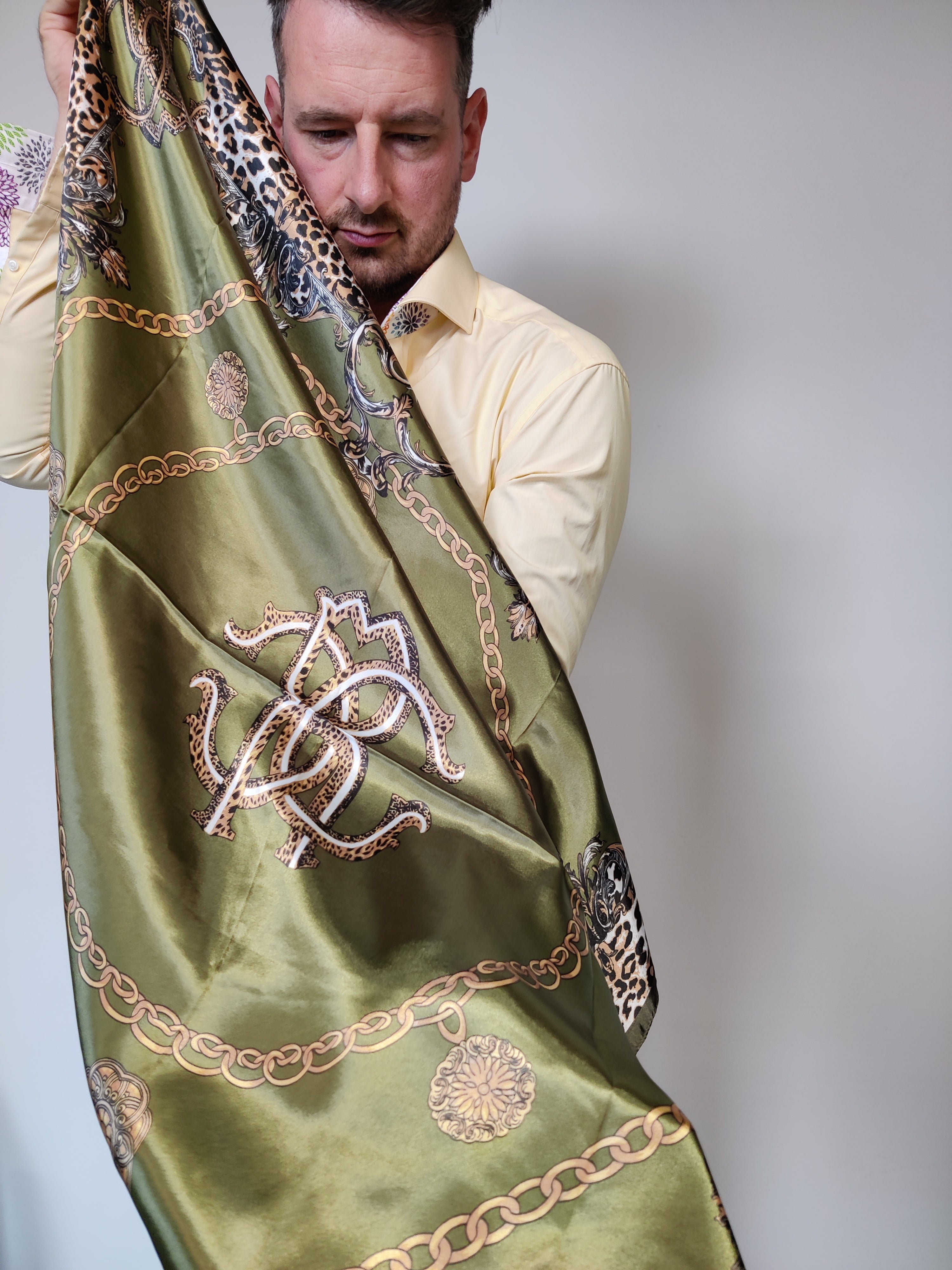 Women Italian Silk Scarves in a Gift Box