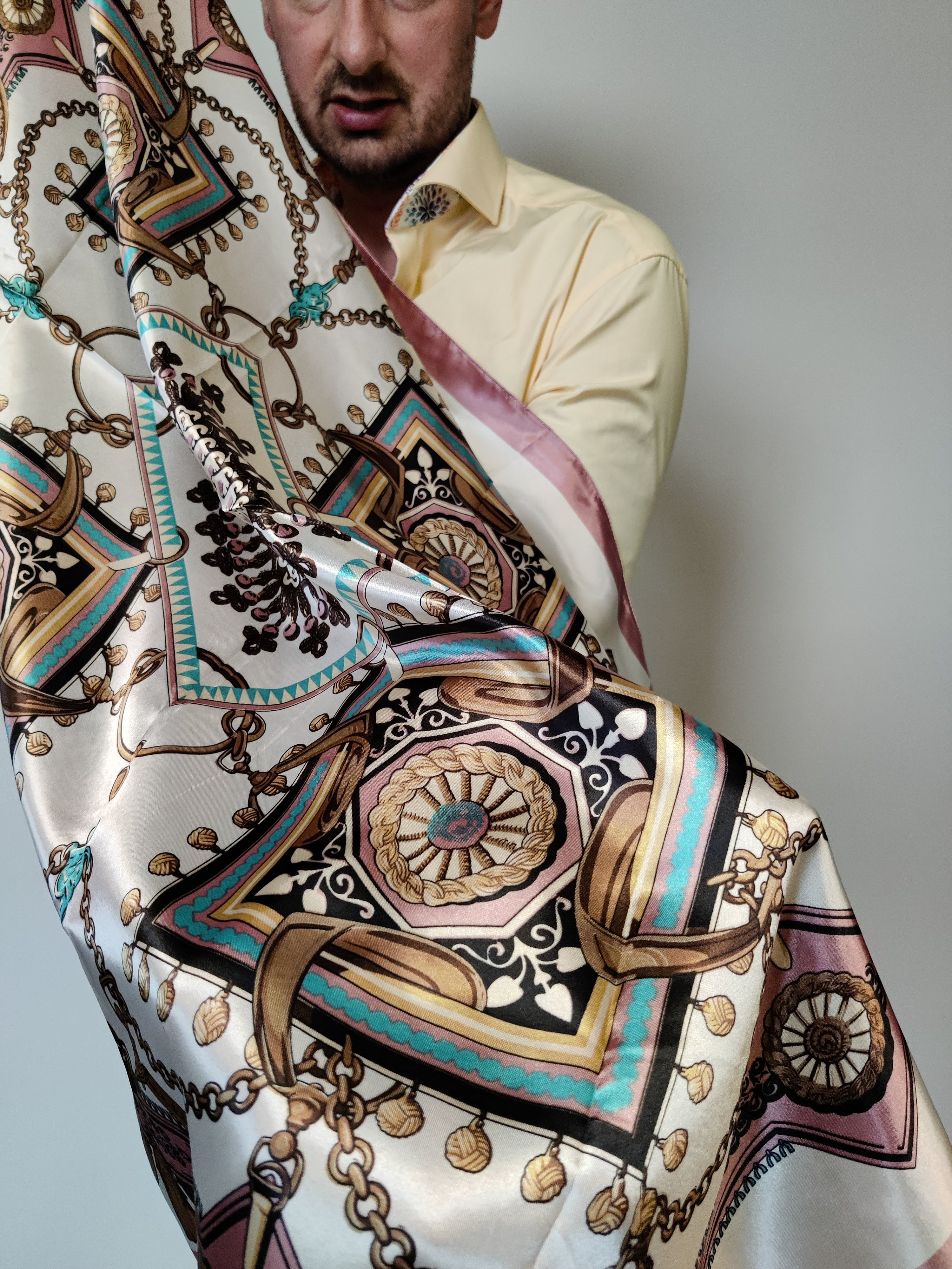 Women Italian Silk Scarves in a Gift Box